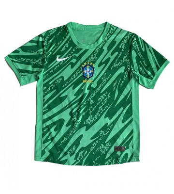 Brasilien Målvakt Hemmatröja Copa America 2024 Kortärmad